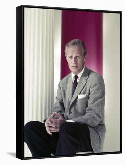 American actor Richard Widmark (1914 - 2008) 1961 (photo)-null-Framed Stretched Canvas