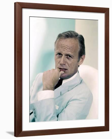 American actor Richard Widmark (1914 - 2008) 1961 (photo)-null-Framed Photo