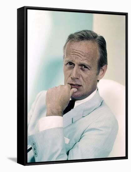 American actor Richard Widmark (1914 - 2008) 1961 (photo)-null-Framed Stretched Canvas