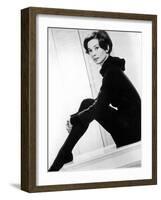 American Actress Audrey Hepburn C. 1957-null-Framed Photo