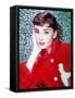 American Actress Audrey Hepburn in 1954-null-Framed Stretched Canvas