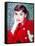 American Actress Audrey Hepburn in 1954-null-Framed Stretched Canvas