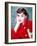 American Actress Audrey Hepburn in 1954-null-Framed Photo