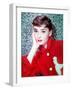 American Actress Audrey Hepburn in 1954-null-Framed Photo