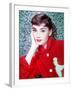 American Actress Audrey Hepburn in 1954-null-Framed Photo