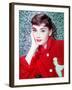 American Actress Audrey Hepburn in 1954-null-Framed Photo