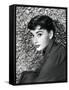 American Actress Audrey Hepburn in 1954-null-Framed Stretched Canvas