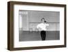 American Actress Debbie Reynolds Watches Dances During a Rehearsal, 1960-Allan Grant-Framed Photographic Print