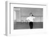 American Actress Debbie Reynolds Watches Dances During a Rehearsal, 1960-Allan Grant-Framed Photographic Print