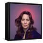 American actress Faye Dunaway, circa, 1980 (photo)-null-Framed Stretched Canvas