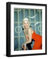 American Actress Jayne Mansfield (1932-1967) C. 1955-null-Framed Photo