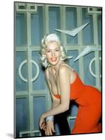 American Actress Jayne Mansfield (1932-1967) C. 1955-null-Mounted Photo