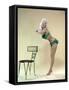 American Actress Jayne Mansfield (1933-1967) Born as Vera Jane Palmer, Here in, 1965-null-Framed Stretched Canvas