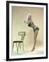 American Actress Jayne Mansfield (1933-1967) Born as Vera Jane Palmer, Here in, 1965-null-Framed Photo