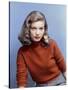 American Actress Lauren Bacall In the 40'S-null-Stretched Canvas