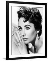 American Actress Liz Taylor C. 1954-null-Framed Photo