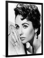 American Actress Liz Taylor C. 1954-null-Framed Photo