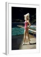 American Actress Mamie Van Doren C. Late 50's-null-Framed Photo