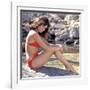 American actress Raquel Welch born spetember 5th, 1940 in Chicago, here 1962 (photo)-null-Framed Photo