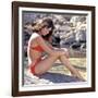 American actress Raquel Welch born spetember 5th, 1940 in Chicago, here 1962 (photo)-null-Framed Photo