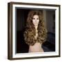 American actress Raquel Welch born spetember 5th, 1940 in Chicago, here 1966 (photo)-null-Framed Photo