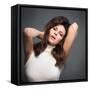 American actress Raquel Welch-null-Framed Stretched Canvas
