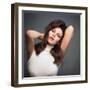 American actress Raquel Welch-null-Framed Photo