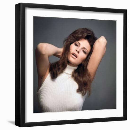 American actress Raquel Welch-null-Framed Photo