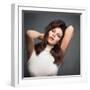 American actress Raquel Welch-null-Framed Photo