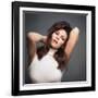 American actress Raquel Welch-null-Framed Photo