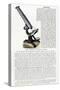 'American Advertisement for a Composing Microscope. the Years 1870 ...