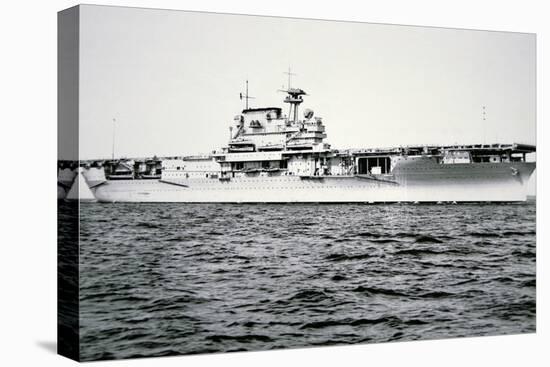 American Aircraft Carrier, Uss Yorktown, 1937-American Photographer-Stretched Canvas