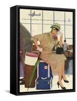 American Airlines, Al Parker, 1953, USA-null-Framed Stretched Canvas