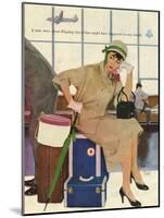 American Airlines, Al Parker, 1953, USA-null-Mounted Giclee Print
