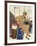American Airlines, Al Parker, 1953, USA-null-Framed Giclee Print
