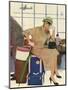 American Airlines, Al Parker, 1953, USA-null-Mounted Giclee Print