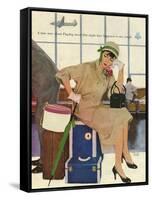 American Airlines, Al Parker, 1953, USA-null-Framed Stretched Canvas