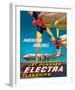 American Airlines - Jet Powered Electra Flagships - Lockheed L-188s-Walter Bomar-Framed Giclee Print