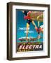 American Airlines - Jet Powered Electra Flagships - Lockheed L-188s-Walter Bomar-Framed Art Print