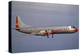 American Airlines Lockheed Electra Turbo-Prop 1966-null-Stretched Canvas