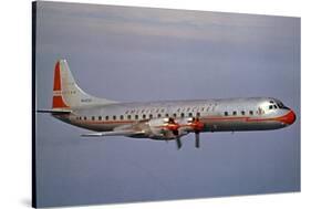 American Airlines Lockheed Electra Turbo-Prop 1966-null-Stretched Canvas