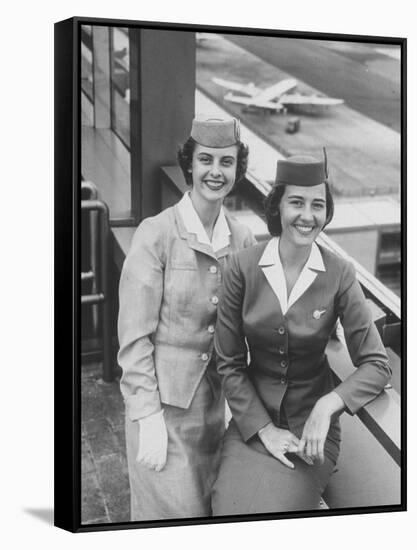 American Airlines Stewardesses-Peter Stackpole-Framed Stretched Canvas
