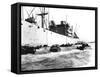 American Amphibious Vehicles, Le Havre, France, 1944-null-Framed Stretched Canvas