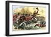 American Anglo War of 1812 (Second War of Independence): General Edward Pakenham (1778-1815) Led Th-null-Framed Giclee Print