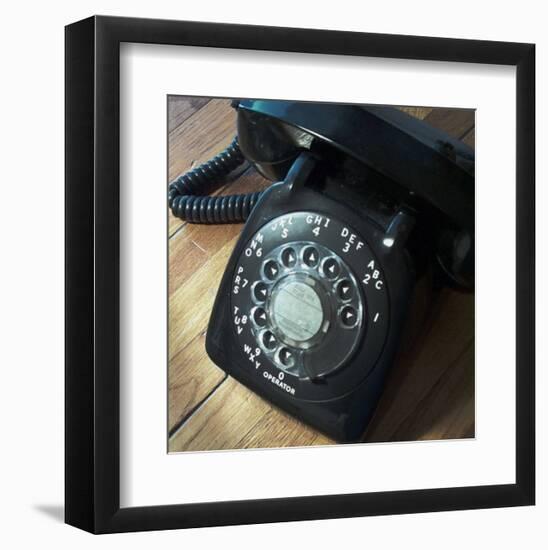 American Antiques: Telephone-Nicolas Hugo-Framed Giclee Print