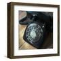 American Antiques: Telephone-Nicolas Hugo-Framed Giclee Print