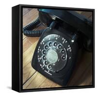 American Antiques: Telephone-Nicolas Hugo-Framed Stretched Canvas