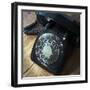 American Antiques: Telephone-Nicolas Hugo-Framed Giclee Print