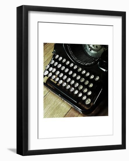 American Antiques: Typewriter-Nicolas Hugo-Framed Giclee Print