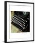 American Antiques: Typewriter-Nicolas Hugo-Framed Giclee Print